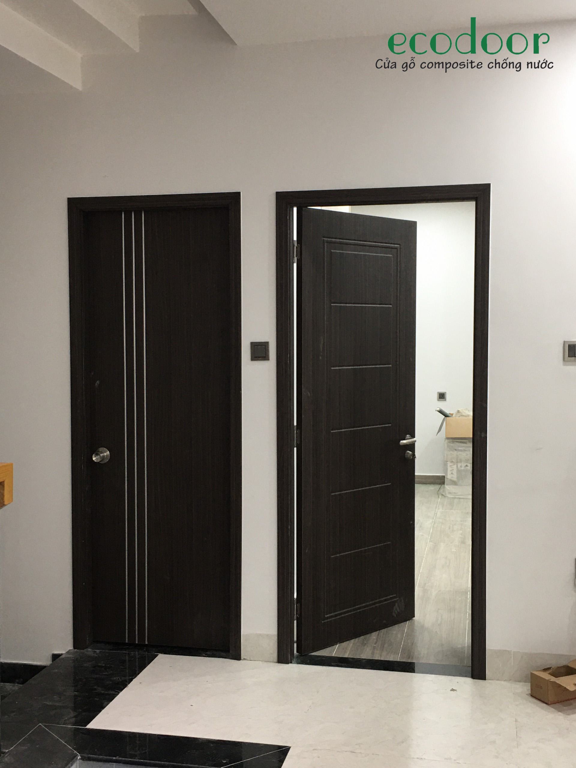 ECODOOR Thi công cửa gỗ nhựa composite tại Lâm Đồng 