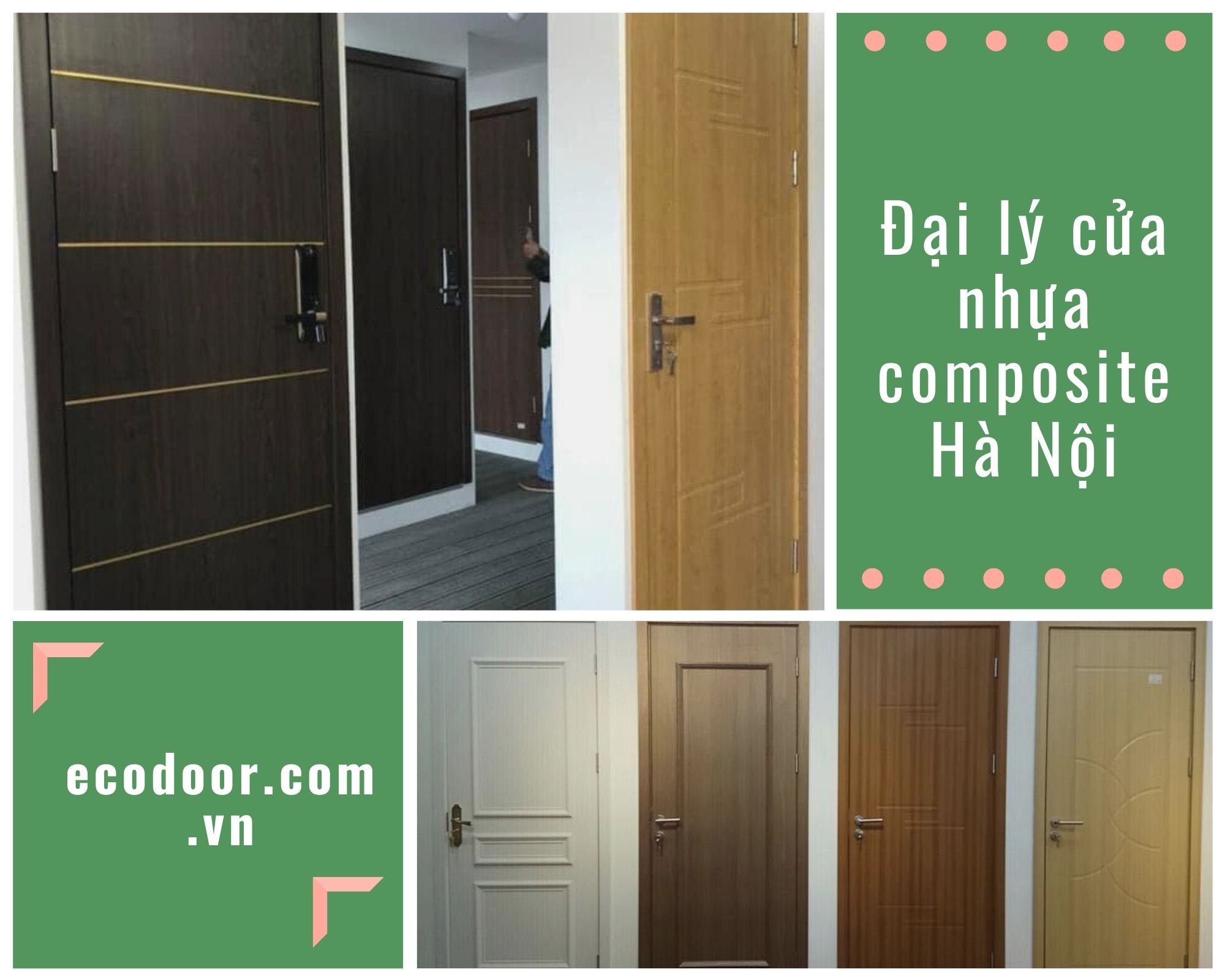 Địa chỉ uy tín mua cửa gỗ nhựa composite Hà Nội